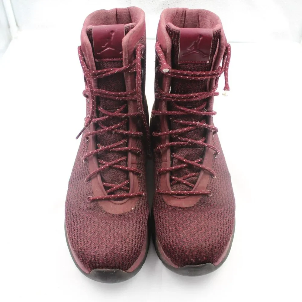 Rare Air Jordan Future Boot Sz 9 Winter Sneaker Cleat Night Maroon 854554-600